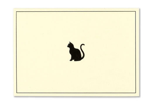 Black Cat Stationery